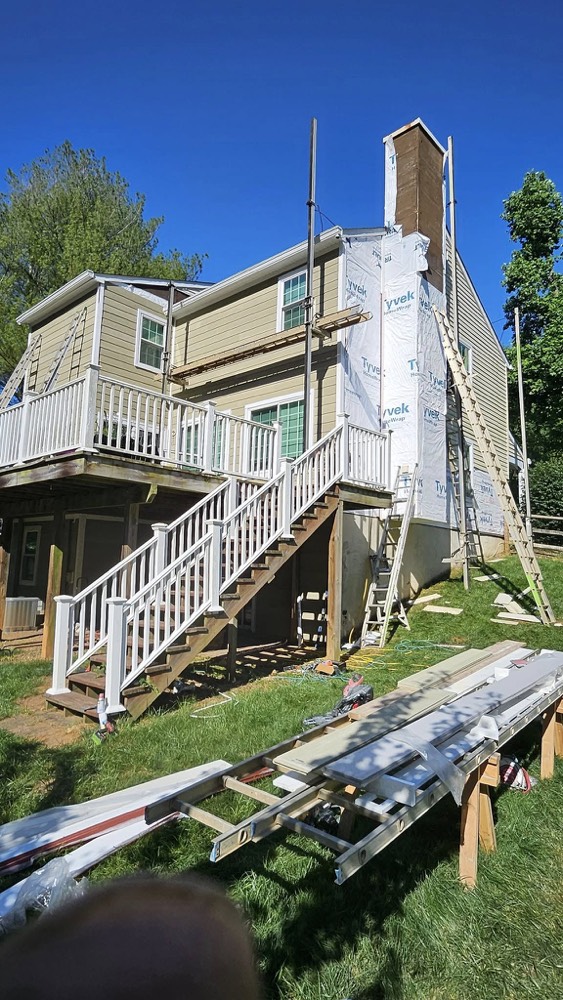 Roof and exterior work